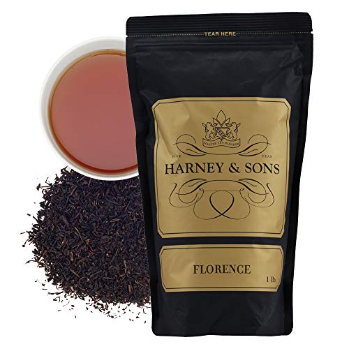 Harney & Sons Florence Loose Leaf Black Tea, Chocolate Hazelnut, 16 oz