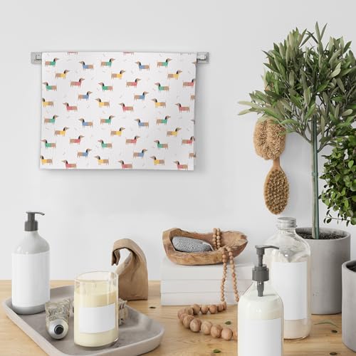 Dachshund Kitchen Towel - Absorbent Dog Themed Dish Towel for Home Decor