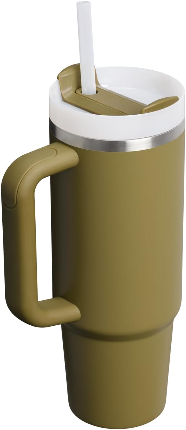 STANLEY Quencher H2.0 Tumbler - 30 oz Insulated Stainless Steel Cup with Handle & Straw | BPA-Free | Exclusive Thyme