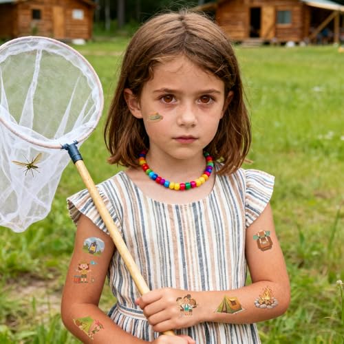Girl Scout Temporary Tattoos 300+ Cute Outdoor Camping Party Favors