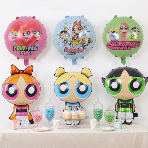 Omto Pink-a19 6pcs Foil Balloons for Birthday Party & Decorations