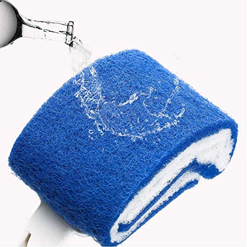 Jufay Scratch-Free Toilet Brush Set - Curved Design for Deep Cleaning