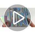 Iridescent Birthday Decorations Set with Happy Birthday Banner