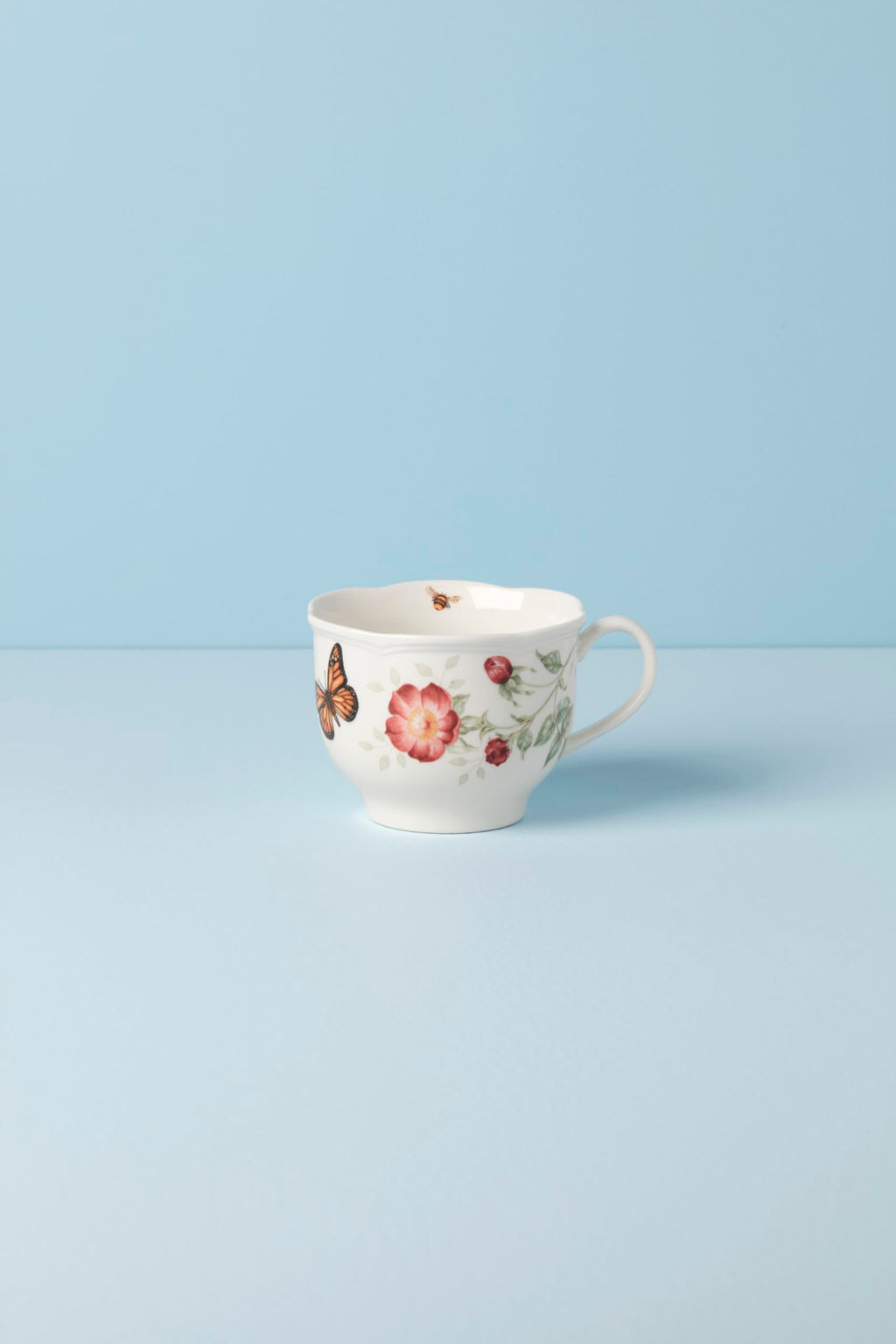 Lenox Butterfly Meadow 2-Piece Latte Mug Set, 1.70 LB, Multi