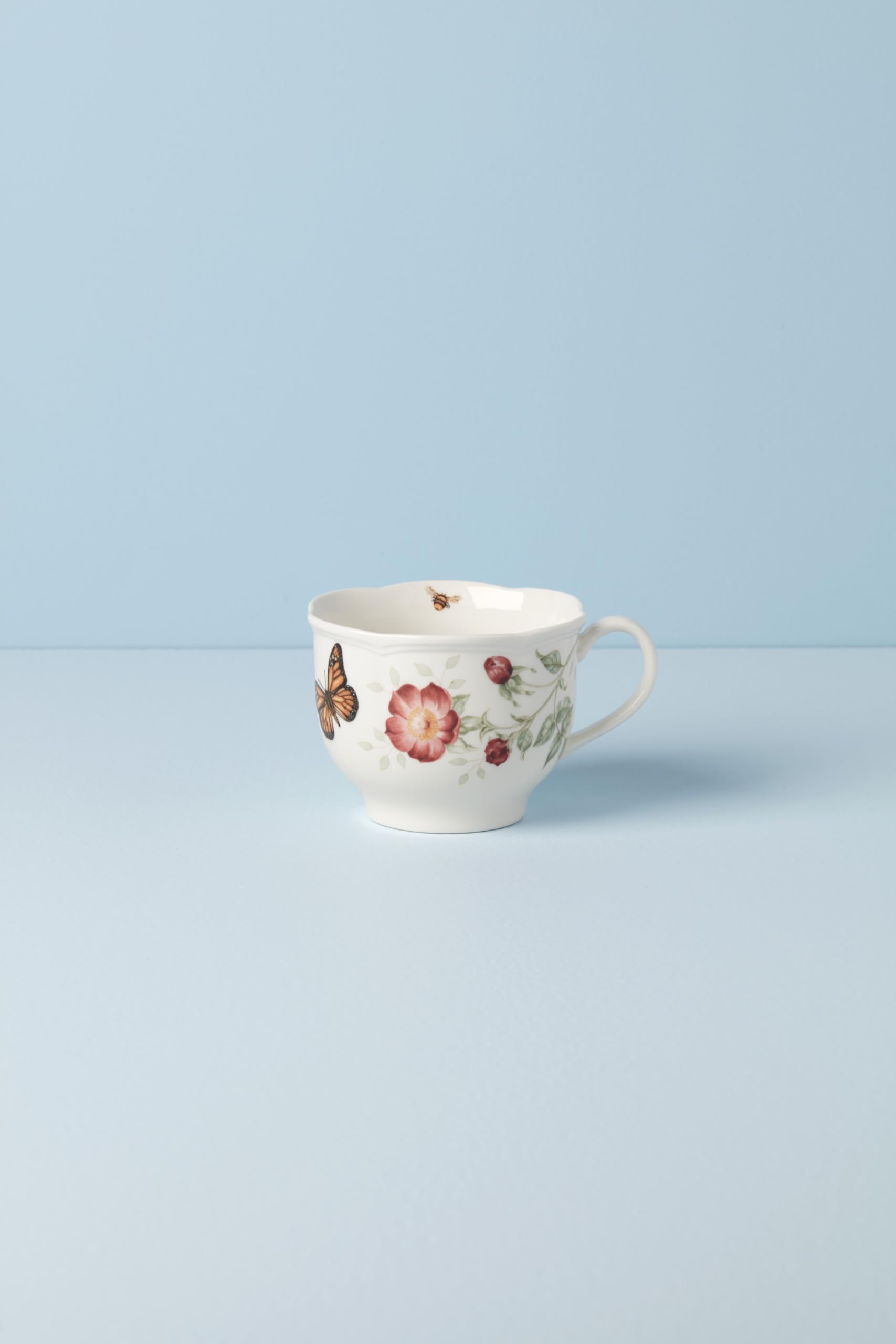 Lenox Butterfly Meadow 2-Piece Latte Mug Set, 1.70 LB, Multi