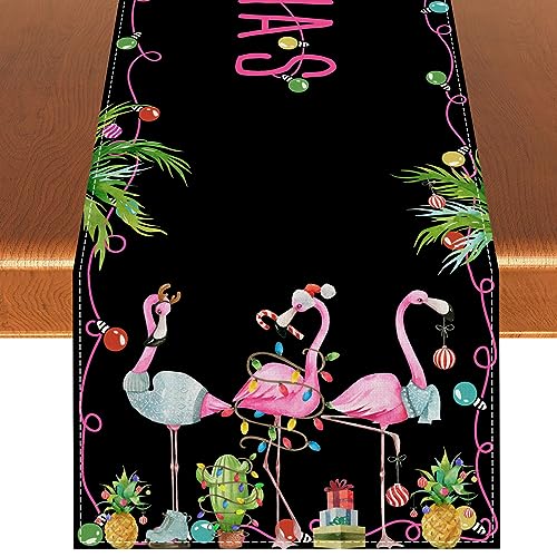 Christmas Table Runner - Holiday Decor for Dining Table, 13x72 Inches