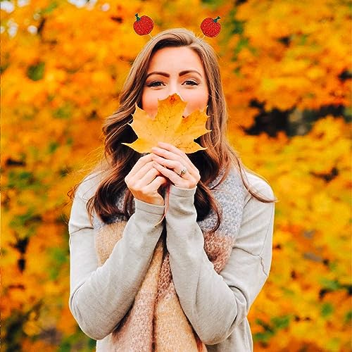 PHALIN Thanksgiving Fall Headband Enamel Pumpkin Turkey Hair Accessory