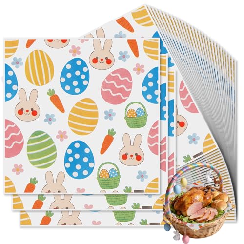 100 Wax Paper Sheets 7x7 Inch - Non-Stick Deli Paper for Food
