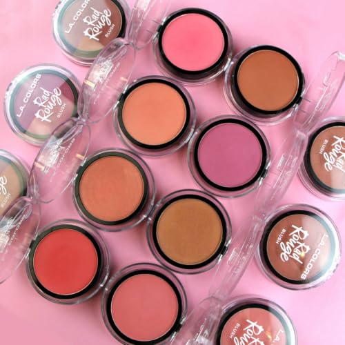 L.A. Colors Rad Rouge Blush Flipside CBL722 Satin Finish Makeup