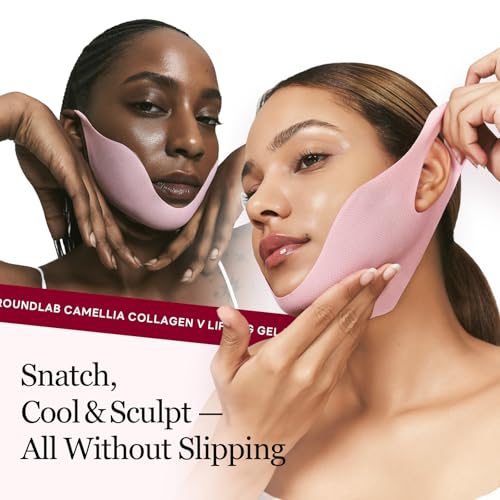 ROUND LAB Camellia Deep Collagen V Lifting Gel Mask, 1ea