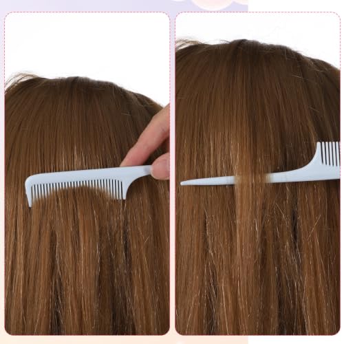 Jeffdad 8-Piece Baby Hair Comb and Brush Set for Toddlers and Kids