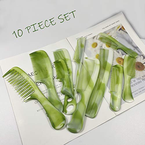Ronchall 10-Piece Hair Comb Set for Styling, Fine and Coarse Hair