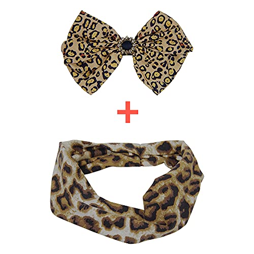 Shinon 8 Inch Satin Big Bow Hair Barrette with French Clip