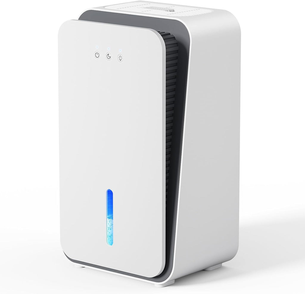 Skiennix Dehumidifier | 1000 Sq. Ft. Home & Basement Unit with Auto Shut Off & Aromatherapy Diffuser