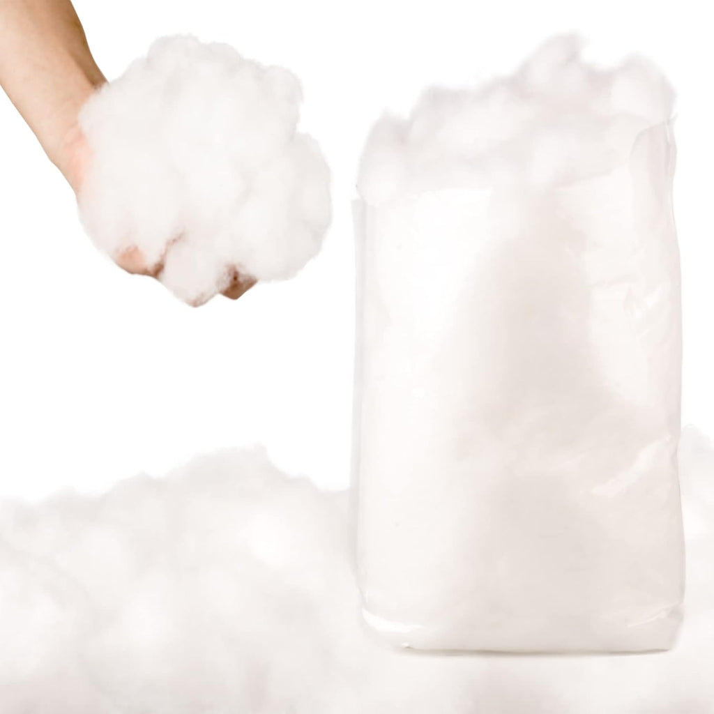 Skiennix Christmas Fake Snow Decor - 15oz Artificial Fluffy Snow for Winter Mantle & Village Decor