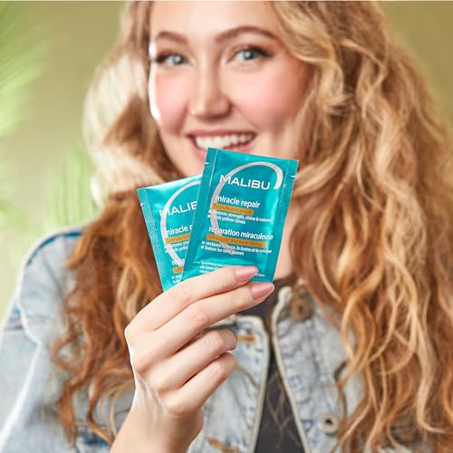 Malibu C Miracle Repair Blonde Enhancer Hair Treatment Packet