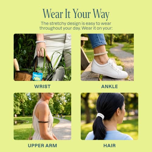 Cliganic Mosquito Repellent Bracelets - 20 Pack DEET-Free, Natural