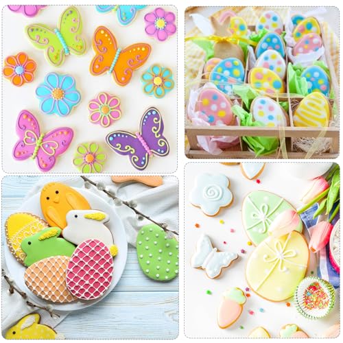Easter Cookie Cutters Set - 11 Stainless Steel Shapes for Baking