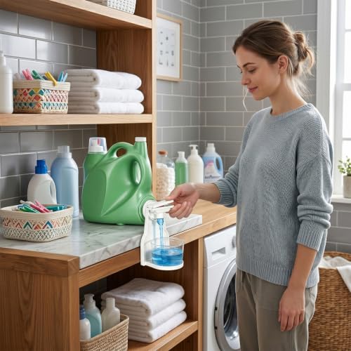 Laundry Detergent Dispenser Cup Holder - Drip Catcher Tray by VOTLEVT