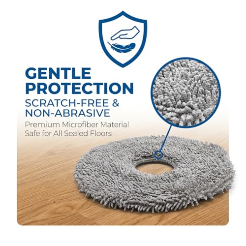 8-Pack Replacement Mop Pads for Roborock Q Revo Series Robot Vacuums