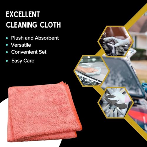 Ultra Absorbent Microfiber Cleaning Cloth 40x40 cm - 250 GSM