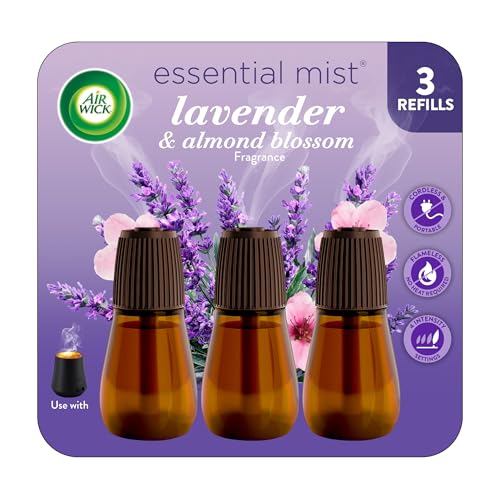 Air Wick Essential Mist Lavender & Almond Blossom Refill - 3 Count