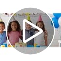SpongeBob Birthday Decorations Set - Tablecloth & Banner