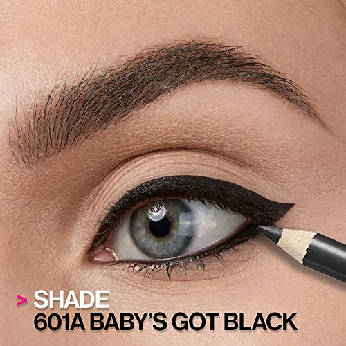 Wet n Wild Color Icon Kohl Eyeliner Pencil, Baby's Got Black, 5-Pack
