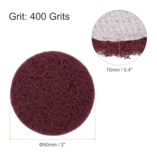 HARFINGTON 20-Pack 2-Inch Scouring Pads for Drill Cleaning