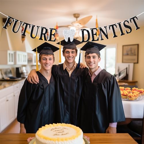Future Dentist Graduation Banner - Dental School Party Decor