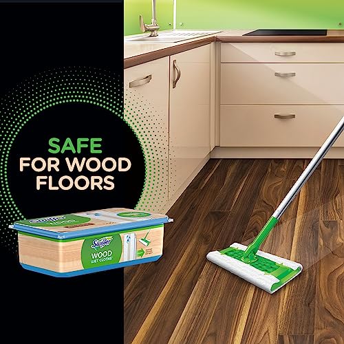 Swiffer Heavy Duty Wet Mop Cloth Refills - 20 Count for All Floors