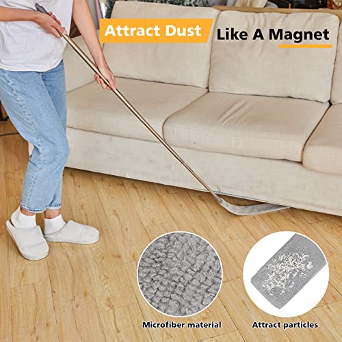 Retractable Gap Dust Cleaner with 100” Extension Pole & 3 Cloths