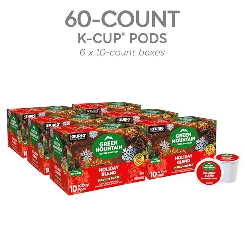 Green Mountain Coffee Roasters, Holiday Blend Coffee, Keurig Single