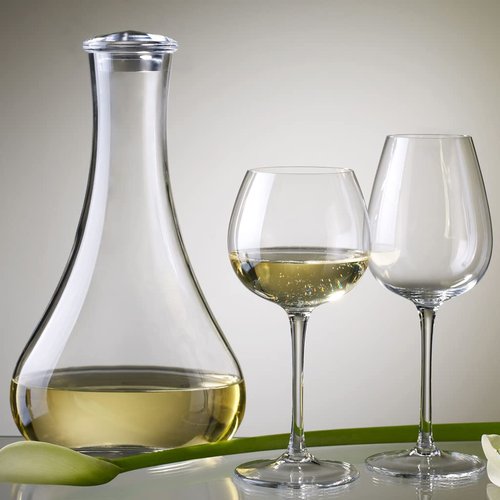 Villeroy & Boch Purismo White Wine Decanter, 25.25 oz, Glass, Transparent