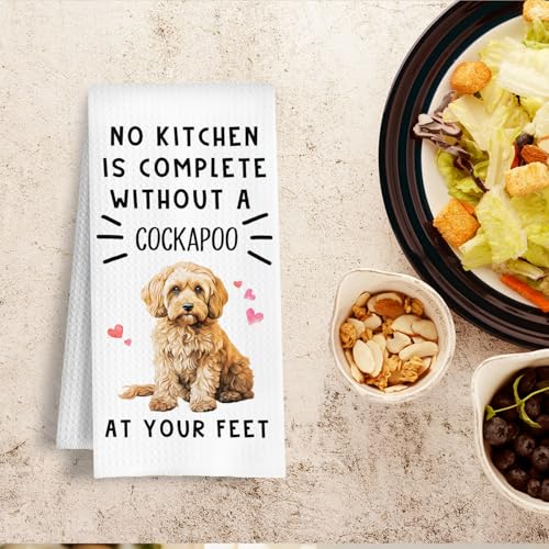 Funny Cockapoo Kitchen Towels - Decorative & Quick-Dry, 16x24