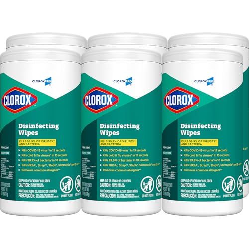 CloroxPro Disinfecting Wipes, Fresh Scent, 450 Count Pack
