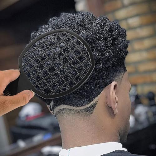Hair Twist Comb and Sponge Brush Set - 2-Piece Curl Defining Tool
