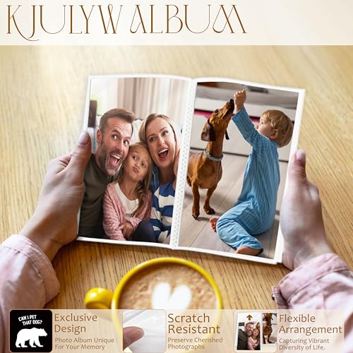 Funny Bear Meme 4x6 Photo Album for Dog Lovers - Holds 36 Photos