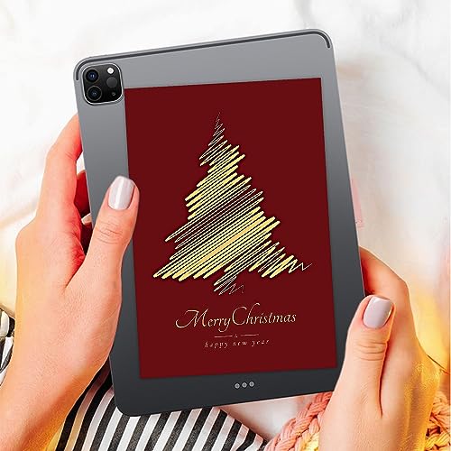 72-Pack Christmas Greeting Cards with Gold Foil Holiday Tree & Envelopes - Variation of THIS listing