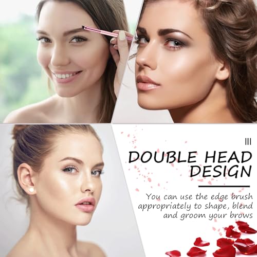 Vin Beauty 6-Piece Dual-Ended Eyebrow Brush and Spoolie Set