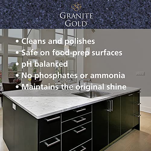 Granite Gold Quartz Clean & Shine 2-in-1 Spray, 24 Fl Oz