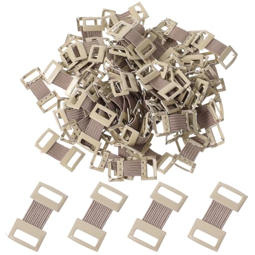 100pcs Ace Bandage Clips Skin Color Elastic Bandage Clips Stretch Metal Clips Durable & Replaceable Wrap Clips for Secure Fastening,Adhesive Bandages for Various Types Bandages