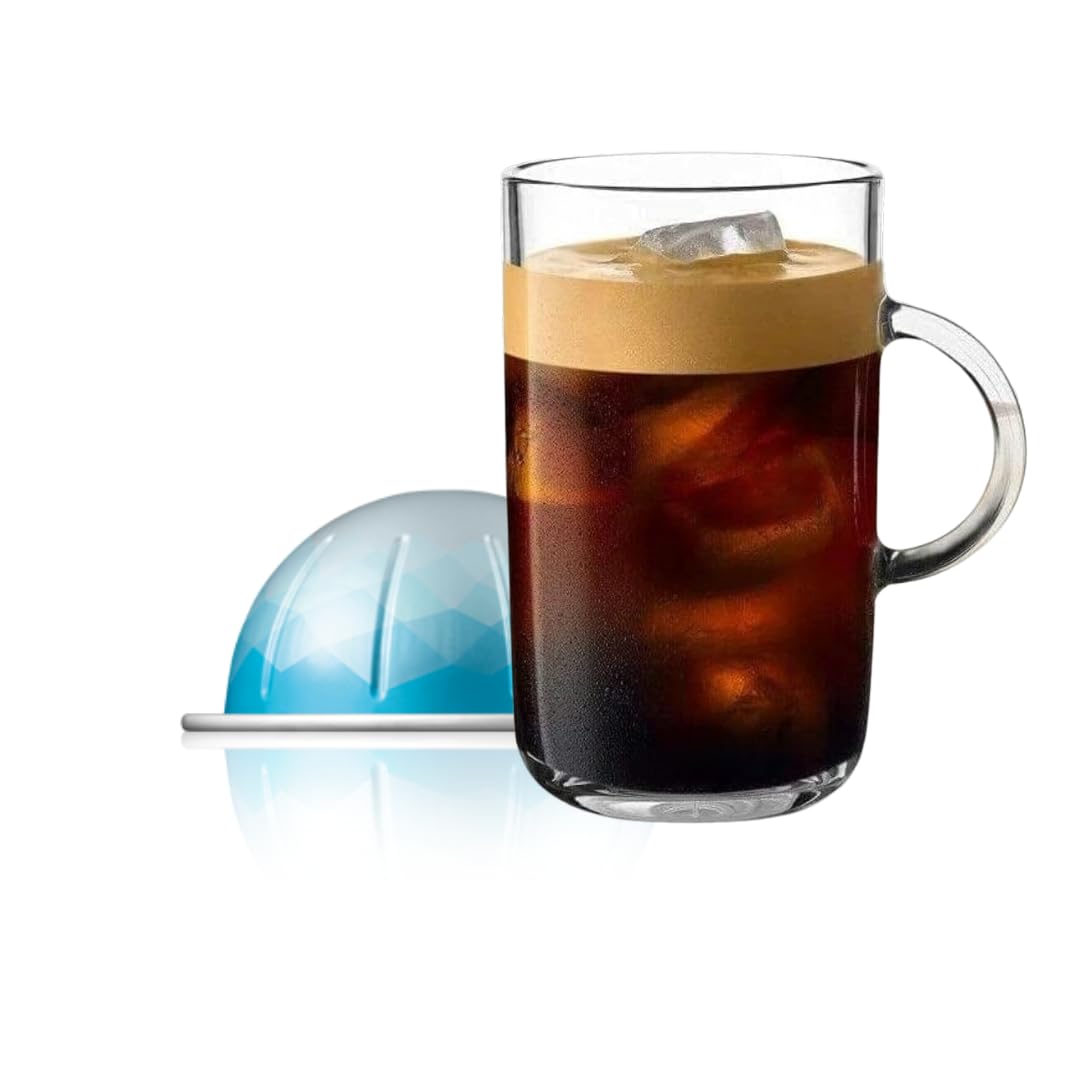 Skiennix Double Espresso Coffee Pods - Ice Leggero Flavor | 10 Count for Bold Coffee Lovers