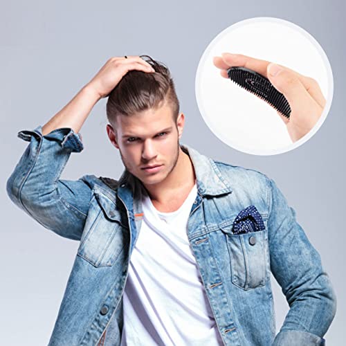 Difenni Portable Palm Grooming Set 6 Pack Scalp and Beard Brushes
