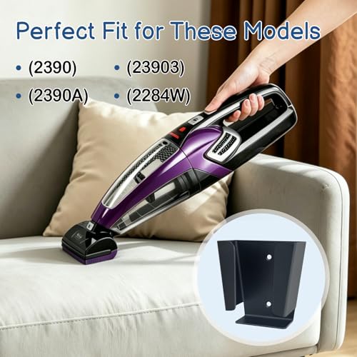 Metal Wall Mount Holder for Bissell Pet Hair Eraser Vacuum