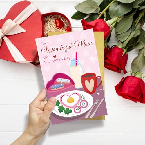 Valentine's Day Card for Mom - Special Love Note from Child