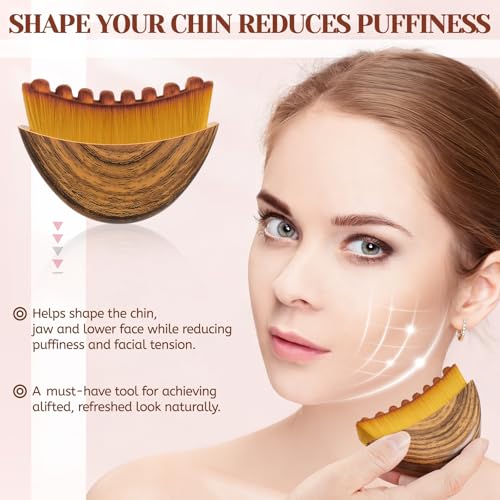 Lymphatic Contour Face Brush & Drainage Massager for Sculpting