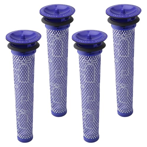 4-Pack Pre Filters for Dyson V6, V7, V8, DC58, DC59
