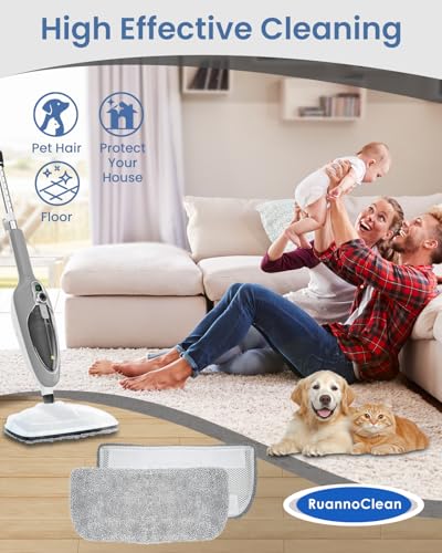 2 Pack Steam Mop Pads for GorFanty GF-6610B/GF-6610