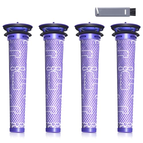 Dyson V8 V7 V6 Replacement Filters - 4 Pack V678 Compatible